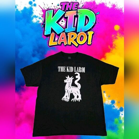 THE KID LAROI EOTWT Graphic Men's T-Shirt SIZE LARGE - Picture 1 of 4